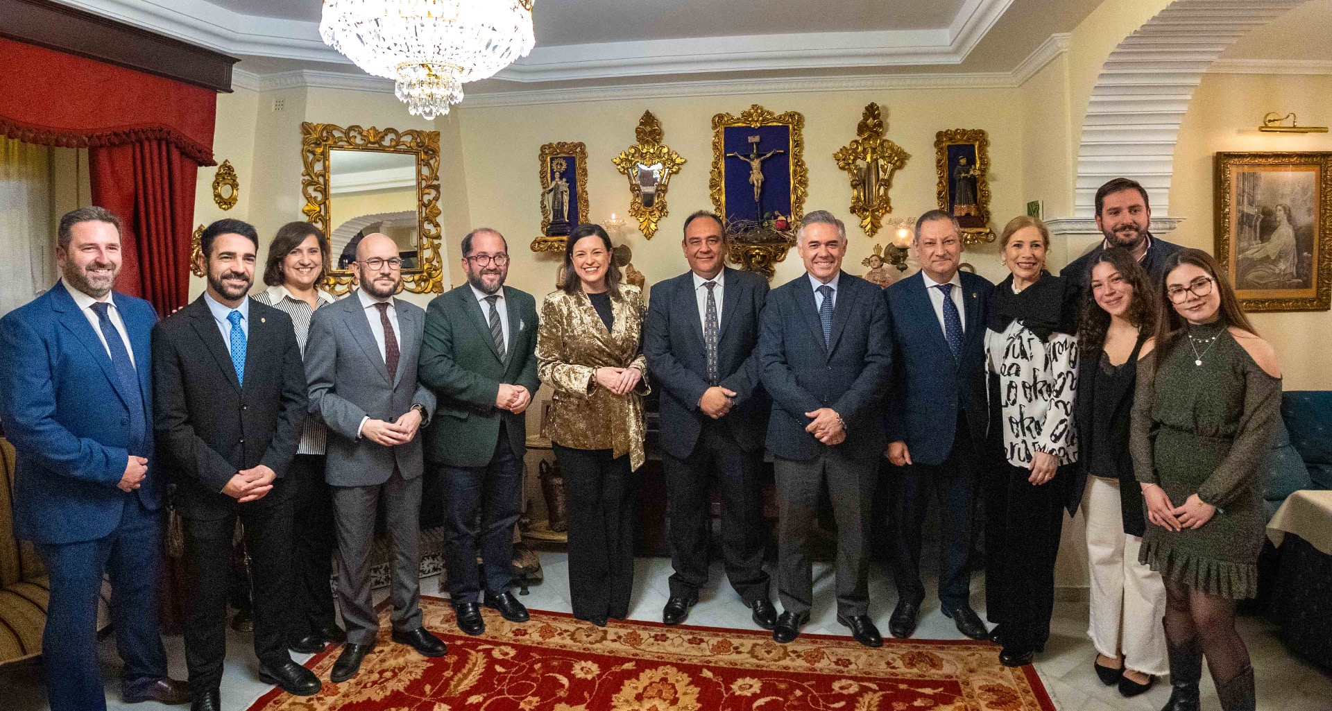 Recepción en casa del pregonero Semana Santa 2026